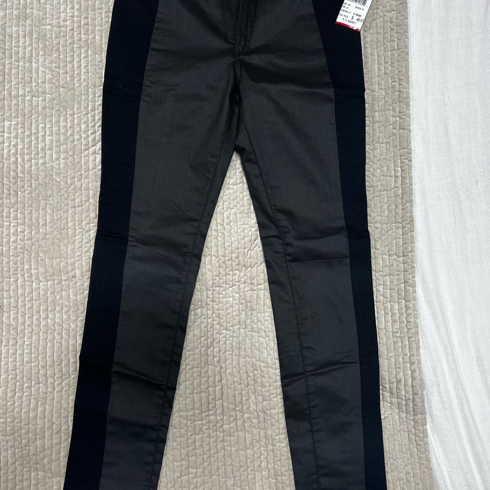 rag & bone Black and Dark Gray Women's Jeans